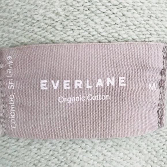 Everlane Sage Green Women's 100% Organic Cotton Cardigan, Medium - Picture 11 of 11